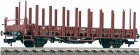 525602 Fleischmann Flat car type Pdkh31 with brakemans platform